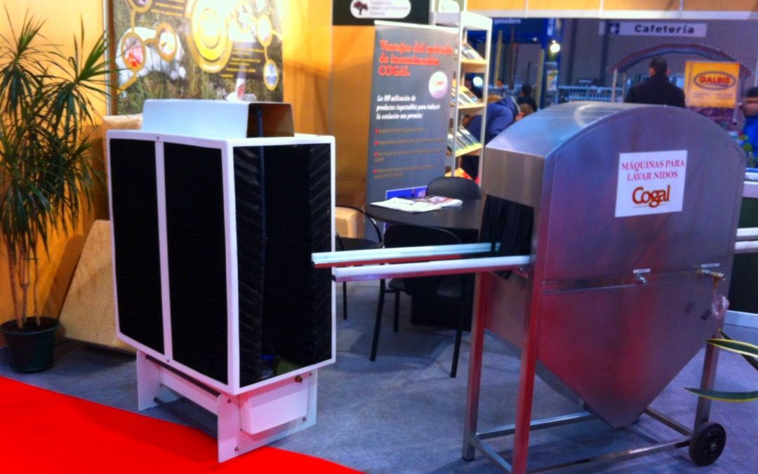 Our Humibat (Evaporative Refrigeration) at the Cimag Gandagro Fair in Galicia